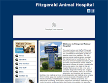 Tablet Screenshot of fitzgeraldanimalhospital.com